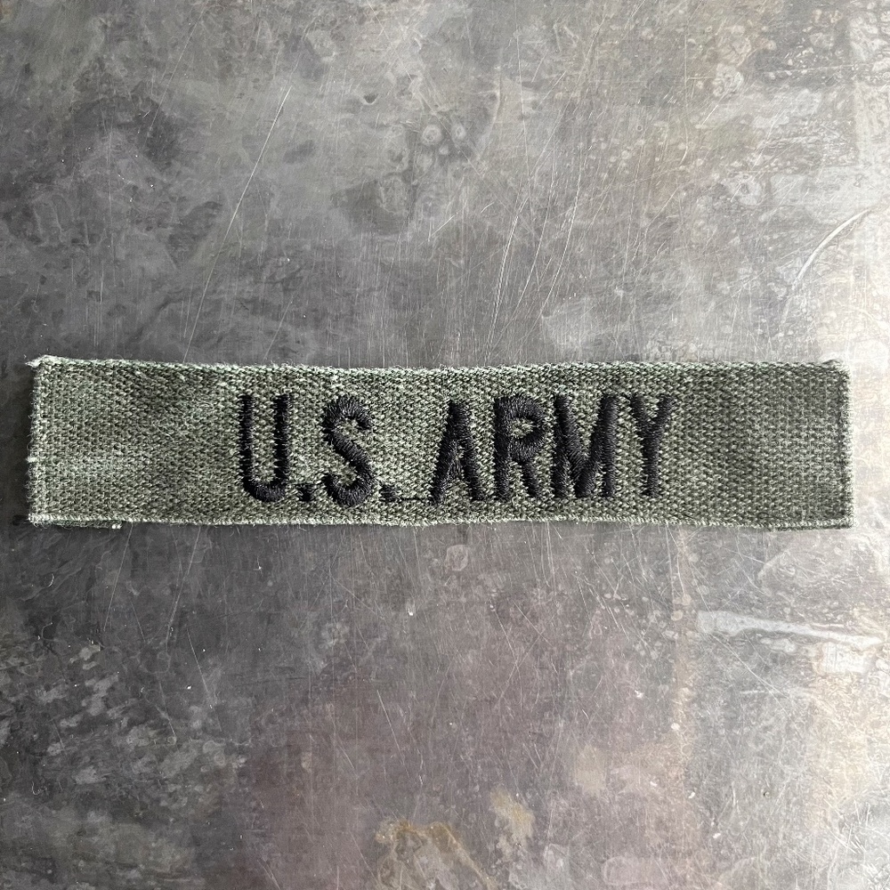 U.S. ARMY embroidered tape patch - Vintage